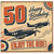 50th Birthday Card, Vintage Fighter Plane Happy Birthday Card, Enjoy the Ride