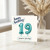 19th Birthday Card, Happy Birthday 19 Years Young Balloon Design