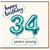 34th Birthday Card, Happy Birthday 34 Years Young Card