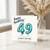 49th Birthday Card, Happy Birthday 49 Years Young Card
