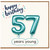 57th Birthday Card, Happy Birthday 57 Years Young Card