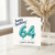 64th Birthday Card, Happy Birthday 64 Years Young Balloon Design
