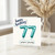 77th Birthday Card, Happy Birthday 77 Years Young Balloon Design