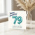 79th Birthday Card, Happy Birthday Years Young Balloon Design