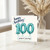 100th Birthday Card, Happy Birthday Years Young Balloon Design