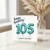 105th Birthday Card, Happy Birthday 105 Years Young Card
