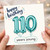 110th Birthday Card, Happy Birthday 110 Years Young Card