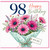 98th Birthday Card