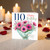 110th Birthday Card, Floral Happy Birthday Card with Pink Flower Bouquet