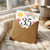 35th Birthday Card, Cute Watercolor Sun Rainbow and Flowers Card