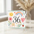 36th Birthday Card, Cute Watercolour Rainbow and Floral Design