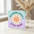 Step Mum Mother's Day Card - Blooming Lovely Daisy Design, Cute Pastel Floral Appreciation Card for Stepmum with Hearts