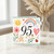 95th Birthday Card, Watercolour Rainbow Floral Design