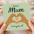 Best Mum Mother’s Day Card - Love You xX - Heart Hands Illustration with Small Heart - Cute Card for Mum, Perfect for Mother’s Day or Mum’s Birthday