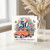 50th Birthday Card, Full of Joy and Blooming Fabulous Vintage Flower Truck Card