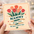 Mammy Mother's Day Card - Tulip Bouquet with Ribbon Banner, With Love on Mother's Day - Heartfelt Card for Mammy