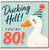 80th Birthday Card, Funny Quacking Hell Duck Birthday Card