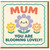 Mum Mother's Day Card - You Are Blooming Lovely - Cute Floral Pun Card for Mum - Pastel Flowers Design