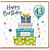 43rd Birthday Card, Happy Birthday Card with Gifts and Balloon
