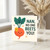 Nan Thank You Card - Funny Beet Pun 'No One Beets You' with Cute Veg and #1 Rosette - Gran Appreciation Card from Grandchildren