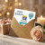 68th Birthday Card, Happy Birthday Balloon and Gift Box Design