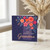 Mother’s Day Card for Grandma - Watercolour Floral Bouquet on Navy - Happy Mother’s Day Grandma