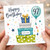 97th Birthday Card, Happy Birthday Gifts and Balloon Design