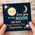 Mother's Day Card for Stepmother - Love You to the Moon and Back - Cute Night Sky with Moon, Stars and Daisies - Heartfelt Stepmother Card