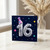 16th Birthday Card, Disco Number 16 Card with Party Hat and Stars