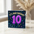 10th Birthday Card, It’s Your Birthday Balloons Design