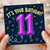 11th Birthday Card, It's Your Birthday Balloon Design