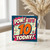10th Birthday Card, Pow You're 10 Today Comic Style