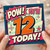 12th Birthday Card, Pow! You’re 12 Today Comic Style Card