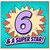 6th Birthday Card, 6 & A Superstar Card
