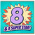 8th Birthday Card, A Superstar Card