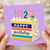 2nd Birthday Card, Happy Birthday Cake Card