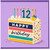 12th Birthday Card, Happy Birthday Cake Design