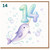 14th Birthday Card, Cute Narwhal Birthday Card