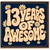 13th Birthday Card, 13 Years Of Awesome Birthday Card