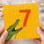 7th Birthday Card, Crocodile Alligator Number 7 Card