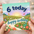 6th Birthday Card, Happy Birthday Floral Butterfly Card