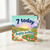 7th Birthday Card, Happy Birthday Floral Butterfly Card