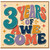 3rd Birthday Card, 3 Years of Awesome Retro Colourful Birthday Card