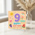 9th Birthday Card, Happy Birthday Card with Colourful Fun Fruit and Rainbow Design