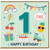 1st Birthday Card, Happy Birthday Card for One Year Old