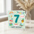 7th Birthday Card, Happy Birthday Age 7 Card