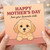 Funny Mother's Day Card for Mum - From Your Favourite Child with Cute Puppy Illustration