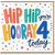 4th Birthday Card, Hip Hip Hooray Today Celebration Card