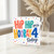 4th Birthday Card, Hip Hip Hooray Today Celebration Card