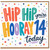 14th Birthday Card, Hip Hip Hooray Colourful Confetti Card